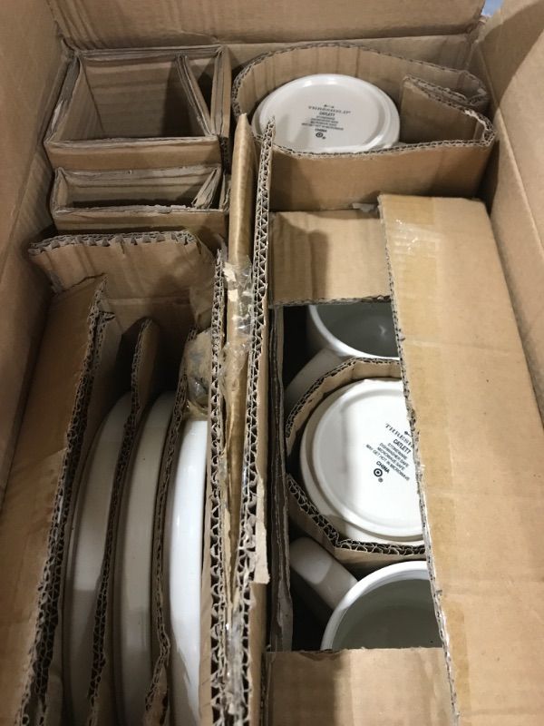 Photo 2 of 16pc Stoneware Catlett Dinnerware Set - Threshold™