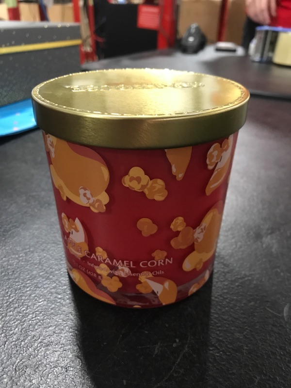 Photo 2 of 15.1oz Caramel Apple Caramel Corn Candle Caramel Corn Icon Print - Opalhouse™
