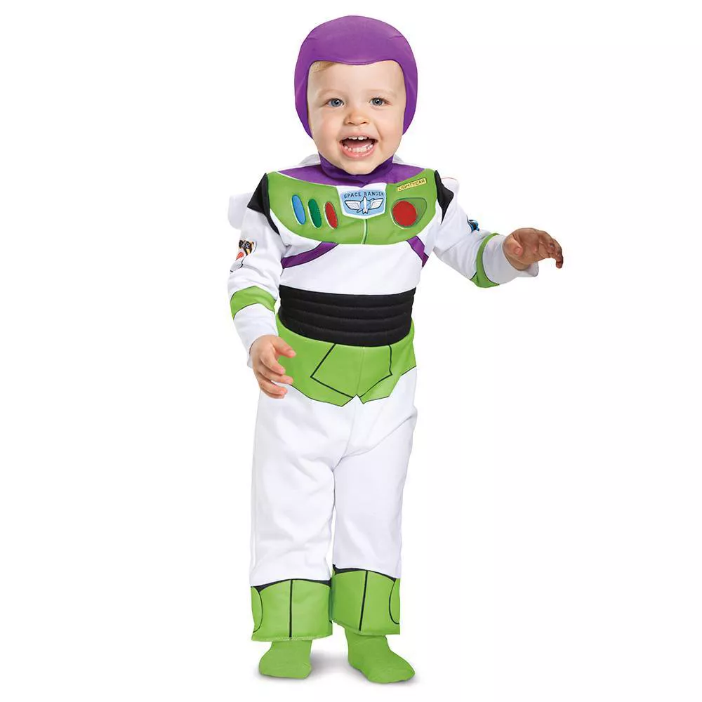 Photo 1 of Baby Deluxe Disney Toy Story Buzz Lightyear Halloween Costume Jumpsuit 2T

