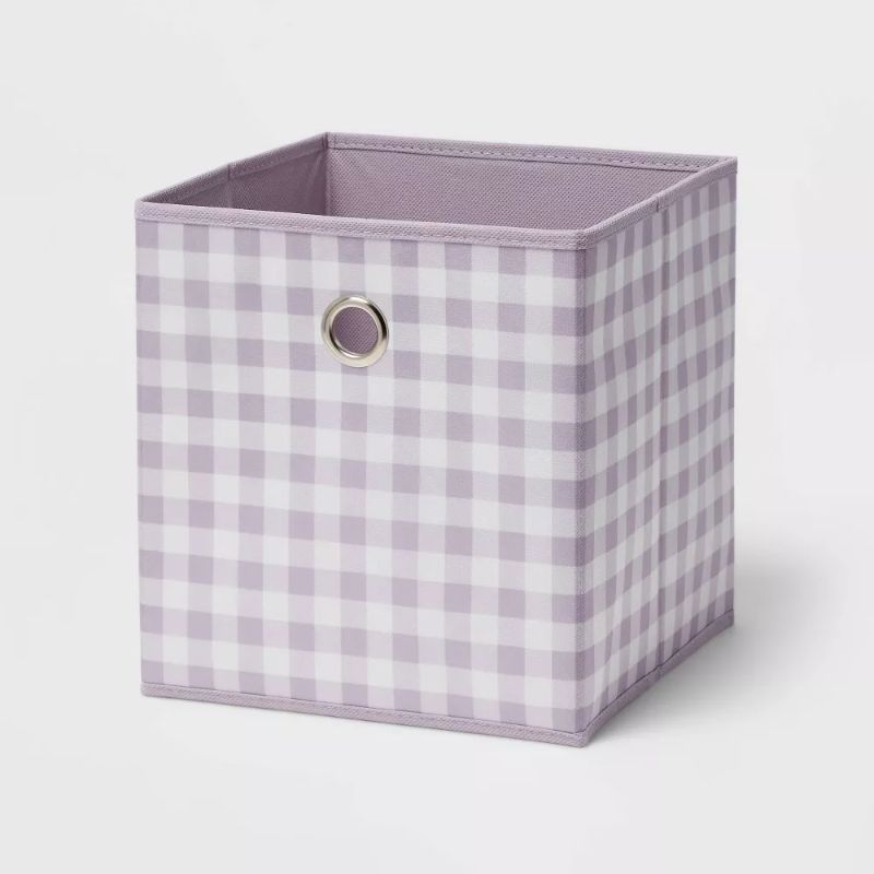 Photo 1 of 11" Fabric Cube Storage Bin - Room Essentials SET OF 2