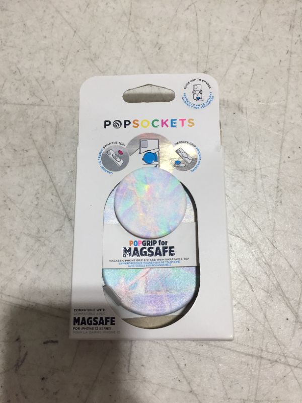 Photo 2 of PopSockets - PopGrip for Apple MagSafe - Opal