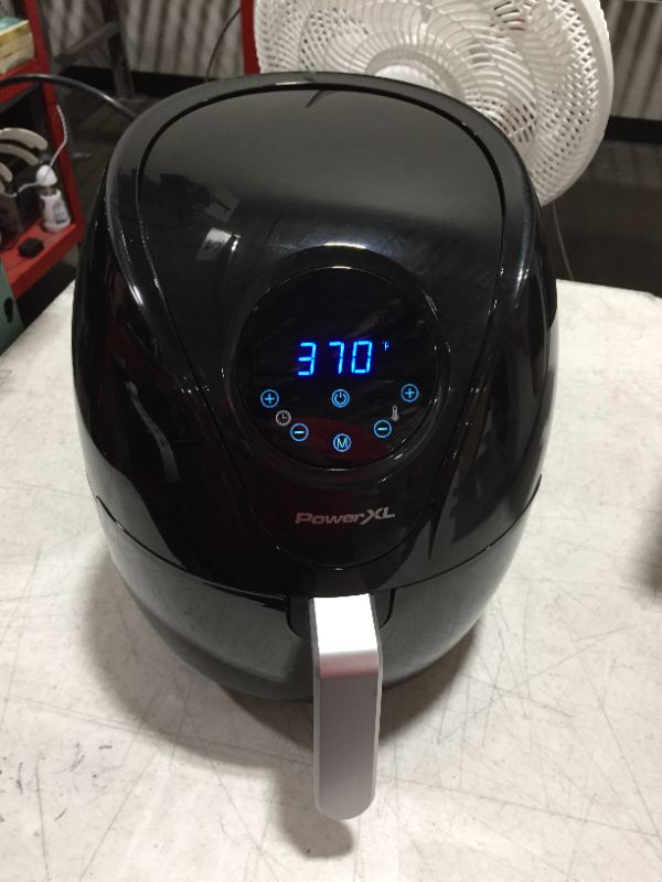 Photo 2 of PowerXL 5qt Single Basket Air Fryer - Black