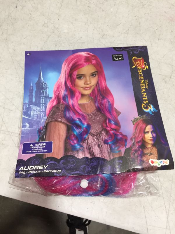 Photo 2 of Disguise Girl's Audrey Wig - Descendants 3