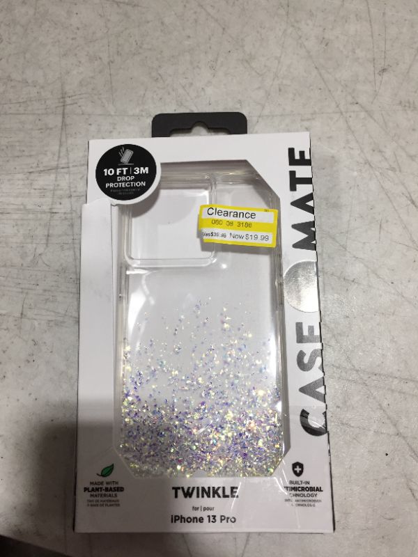 Photo 2 of Case-Mate Apple iPhone 13 Pro Case - Twinkle Stardust