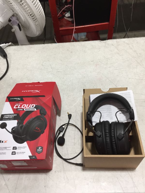 Photo 2 of HyperX Cloud Core Bluetooth Wireless Gaming Headset for PC

