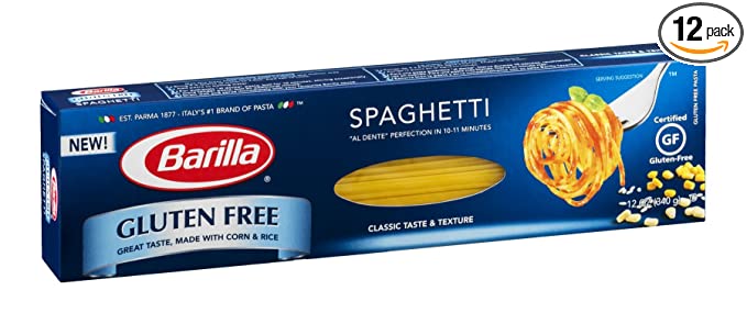Photo 1 of Barilla Gluten Free Spaghetti Dry Pasta, 12 Ounce -- 7 per case.
