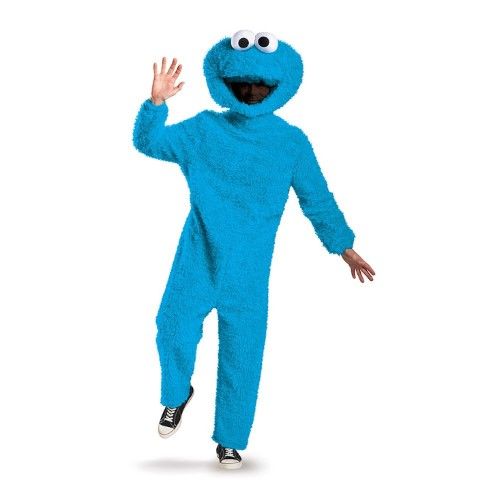 Photo 1 of Adult Plus Size Prestige Cookie Monster Costume XXL
