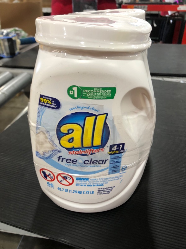 Photo 2 of 2 of the All Free & Clear Liquid Laundry Detergent Mighty