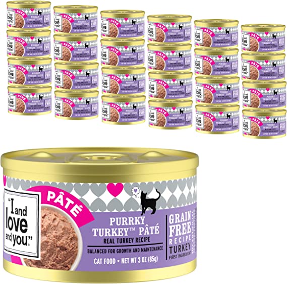Photo 1 of "I and love and you" Naked Essentials Canned Wet Cat Food - Grain Free, Turkey Recipe, 3-Ounce, Pack of 24 Cans**expires4/23/25**