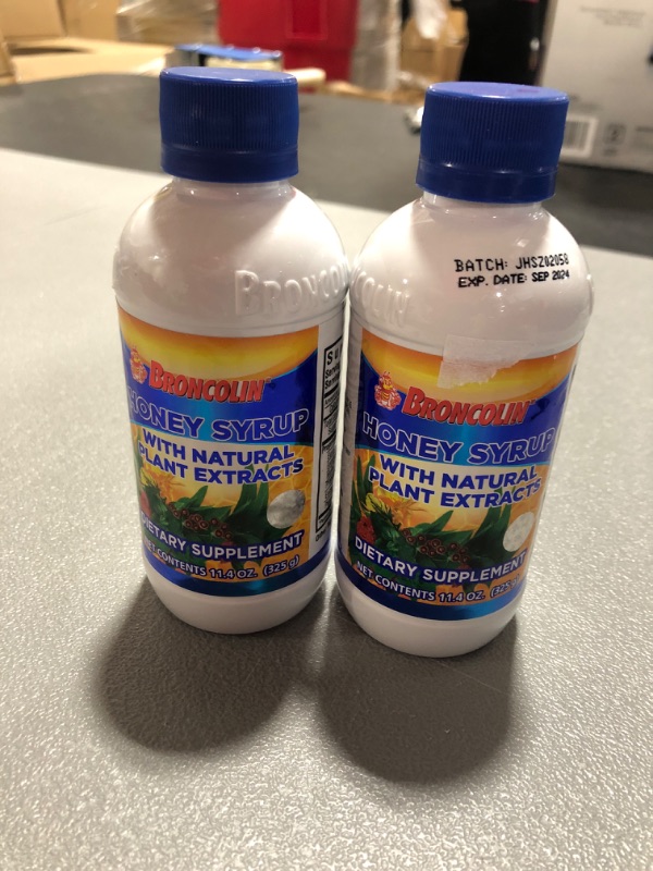 Photo 2 of 2 bottles of Honey Syrup Dietary Supplement, Regular