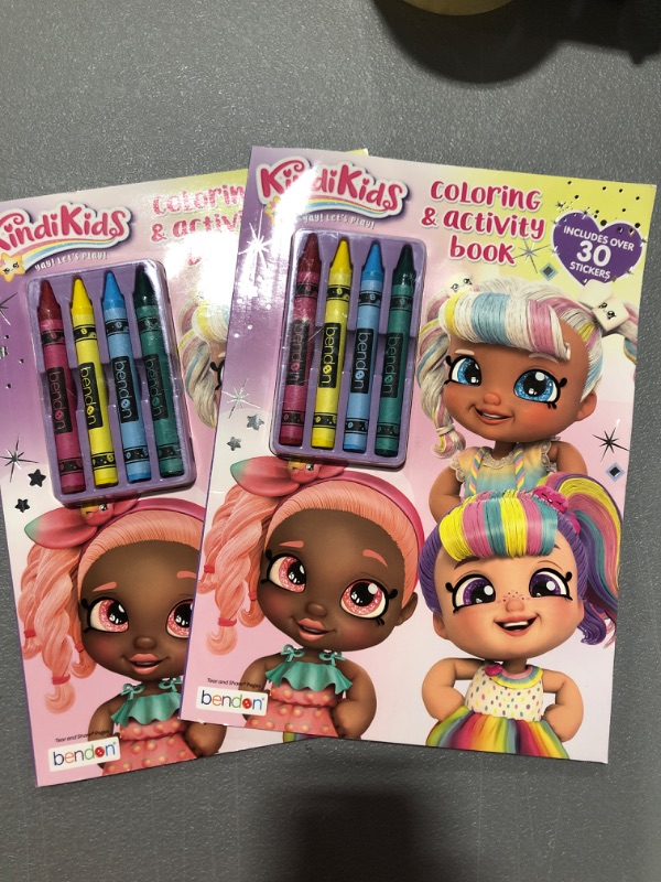 Photo 2 of 2- Kindi Kids Coloring Book With Crayons - Target Exclusive Edition