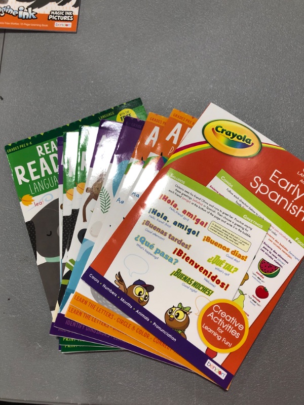 Photo 1 of 10 student/kid workbooks (various books)