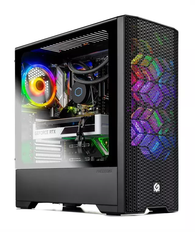 Photo 1 of SkytechBlaze 3.0 Gaming PC Desktop – INTEL Core i7 11700F 2.5 GHz, RTX 3060 Ti, 1TB NVME SSD, 16G DDR4 3200, 600W GOLD PSU, AC Wi-Fi, Windows 10 Home 64-bit
