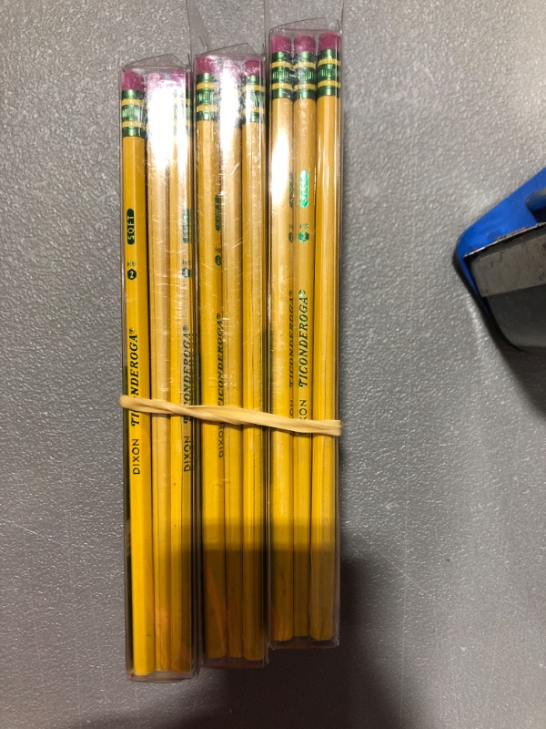 Photo 2 of 3 packs of 24 Dixon Ticonderoga No. 2 Pencils