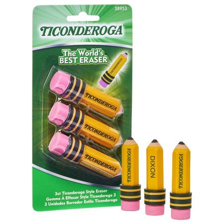 Photo 1 of 2 packs of Dixon Ticonderoga Style Eraser