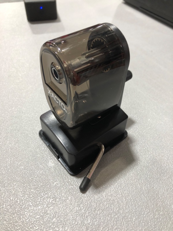 Photo 2 of X-acto Vacuum Mount Manual Pencil Sharpener (Color May Vary)