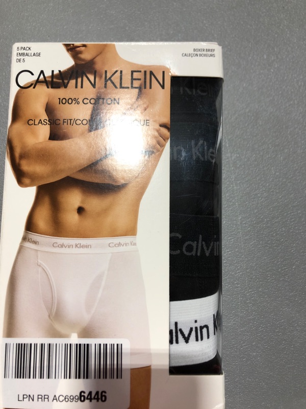 Photo 2 of Calvin Klein Men's 5-Pack Cotton Classic Boxer Briefs