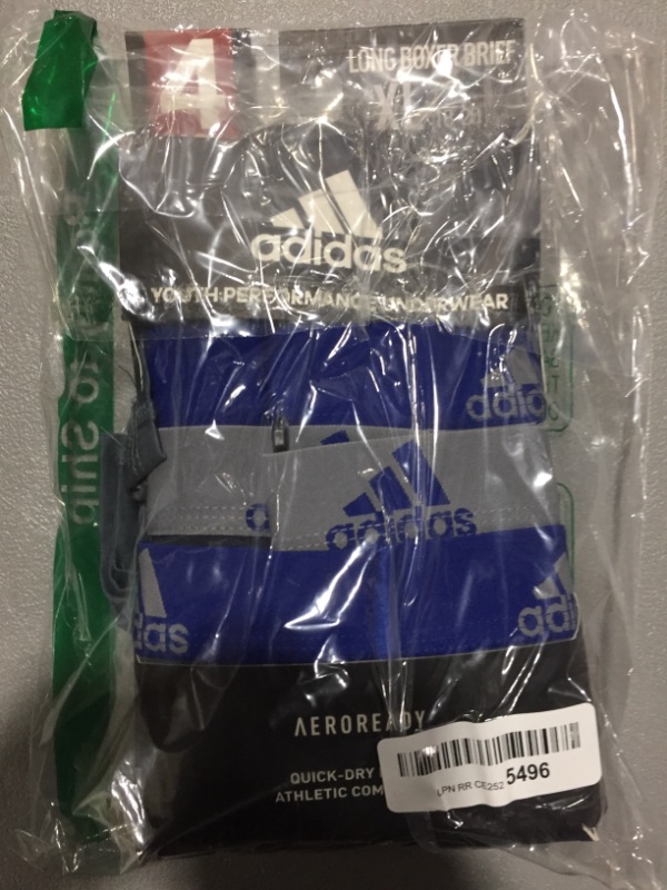 Photo 2 of ADIDAS 4 PACK YOUTH PERFORMANCE UNDERWEAR SIZE XL 