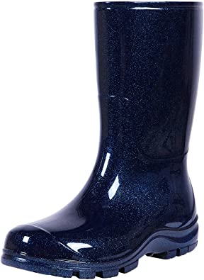 Photo 1 of Asgard Women's Mid Calf Rain Boots Short Rubber Boots Waterproof Garden Shoes for Ladies size 37