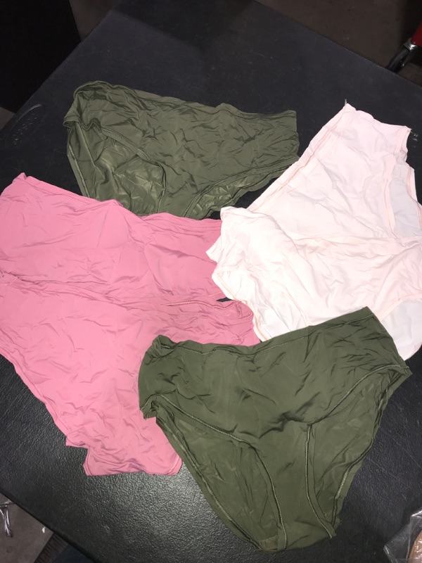 Photo 1 of Amazon Essentials Women's Cotton Bikini Brief Underwear, Multipacks size Large set of 6 
