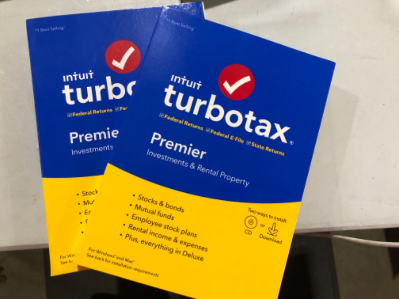 Photo 2 of TurboTax - Premier Federal + State 2019 - Mac, Windows