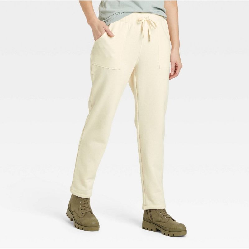 Photo 1 of Women's High-Rise Fleece Jogger Pants - Universal Thread™
