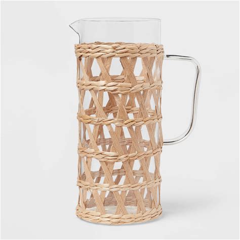 Photo 1 of 2 QTS WOVEN WRAPPED PITCHER
