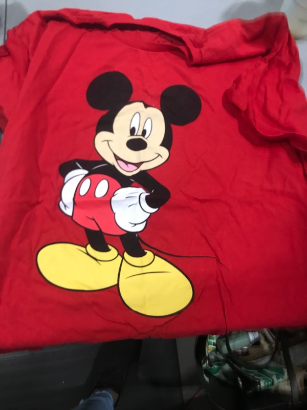 Photo 2 of Disney Men's Classic Mickey Mouse Full Size Graphic Short Sleeve T-Shirt
SIZE XL