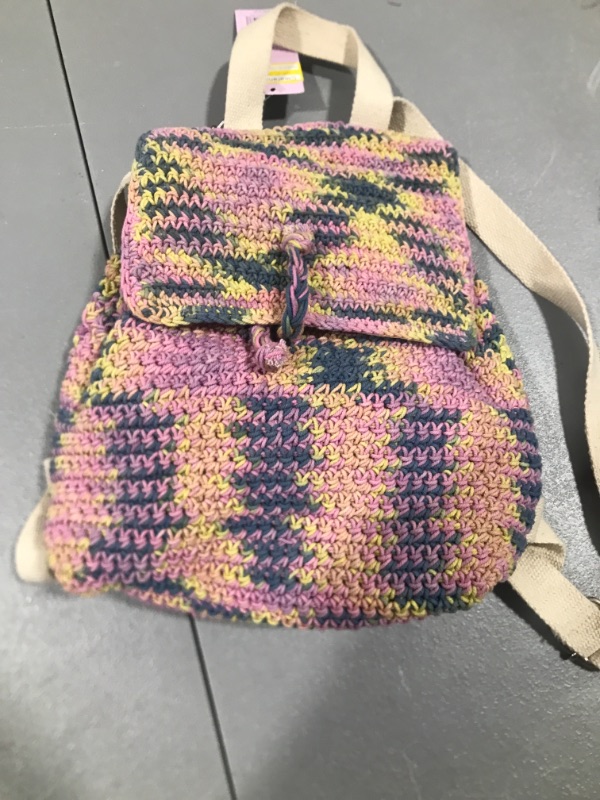 Photo 2 of Crochet Flap Backpack - Wild Fable™