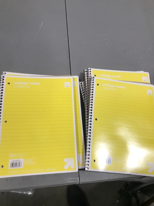 Photo 1 of COLLEGE RULED NOTEBOOKS
14 PACK