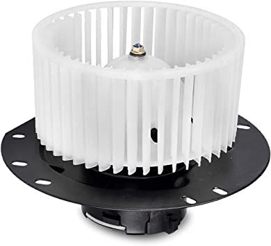 Photo 1 of FAERSI HVAC Plastic Heater Front Blower Motor with Fan Cage 700022 Compatible with Ford, 1997-2014 E-150, 1997-2014 E-250, 1997-2016 E-350, 2000-2014 E-450, 1999-2006 Ford Econoline Van Front
