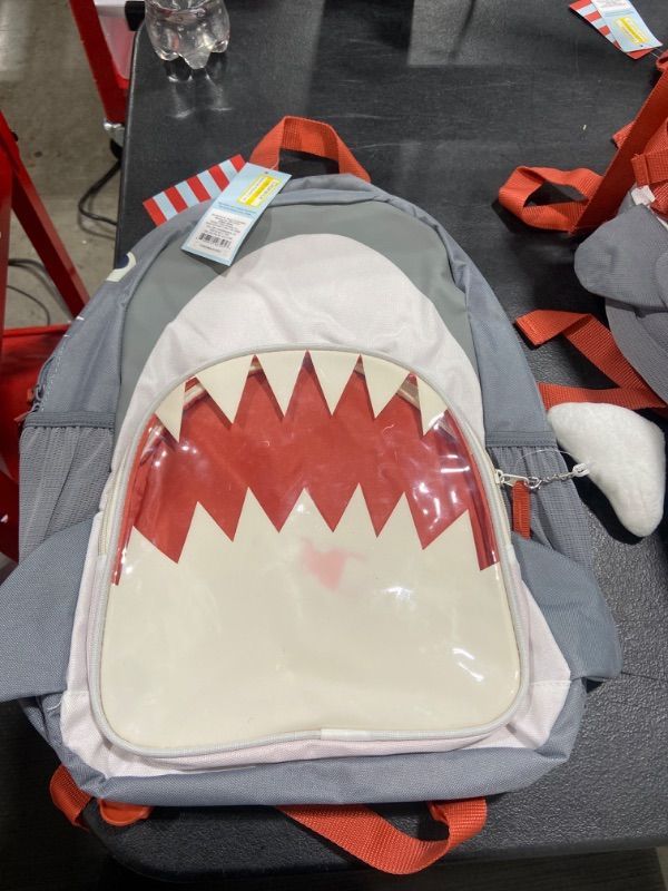 Photo 2 of CAT AND JACK TODDLER SHARK BACKPACK NWT
