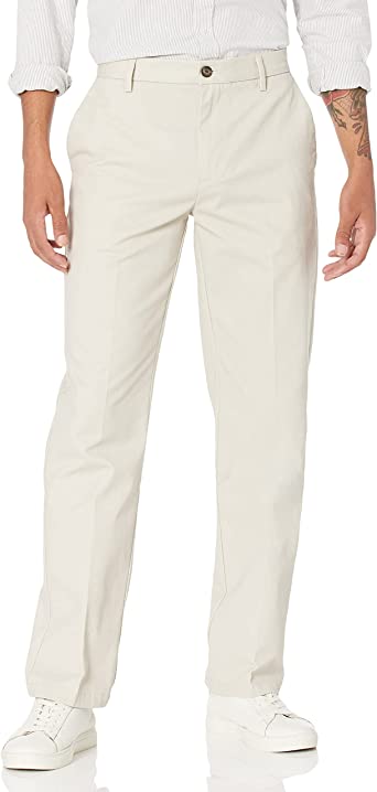 Photo 1 of Amazon Essentials Men's Classic-Fit Wrinkle-Resistant Flat-Front Chino Pant
SIZE 32X34