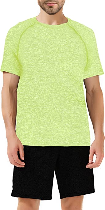 Photo 1 of ALAVIKING Men's Quick Dry T- Shirts Short Sleeve Sport T Shirt Athletic Running Workout T Shirts for Men Size S-3XL
SIZE 3XL 
