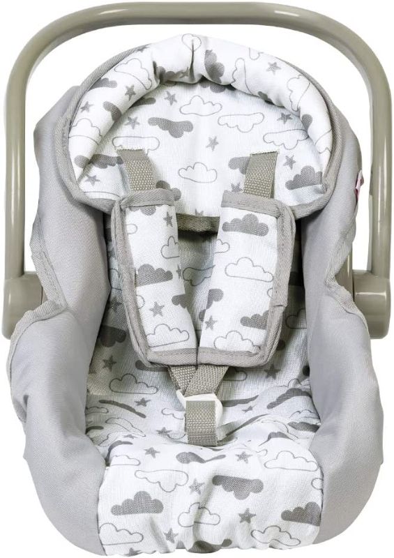 Photo 1 of Adora Baby Doll Car Seat - Twinkle Stars Car Seat Carrier, Fits Dolls Up to 20 inches, Gender Neutral Design
