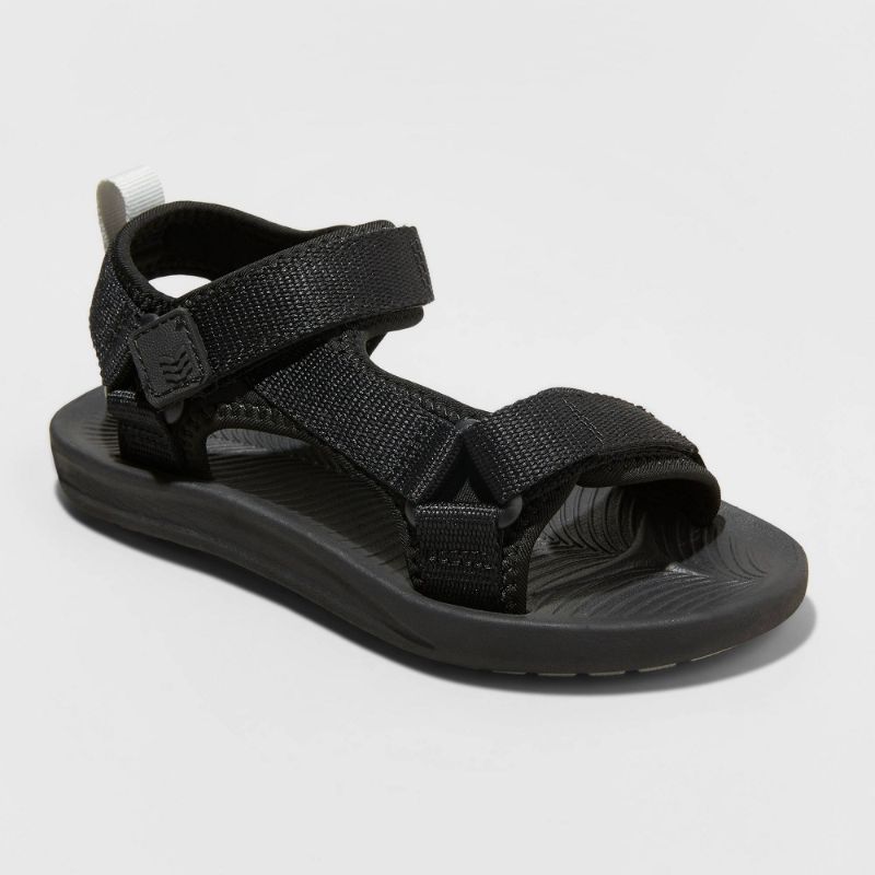 Photo 1 of Boys' Everest Ankle Strap Sandals - All in Motion Black (Size 6)
