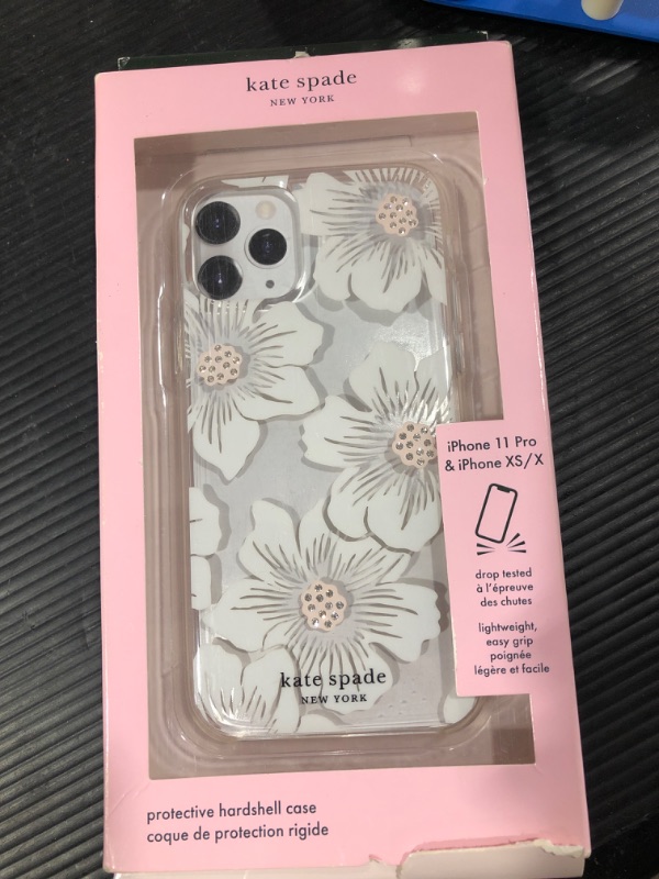 Photo 2 of Kate Spade New York Apple iPhone 11 Pro/X/XS Protective Hardshell Case - HollyHock Floral
