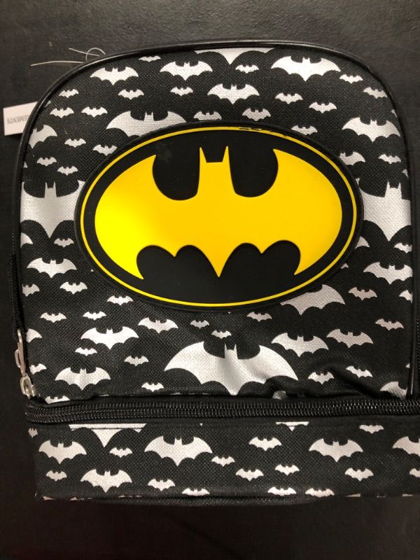 Photo 2 of Batman Lunch Bag - Black
