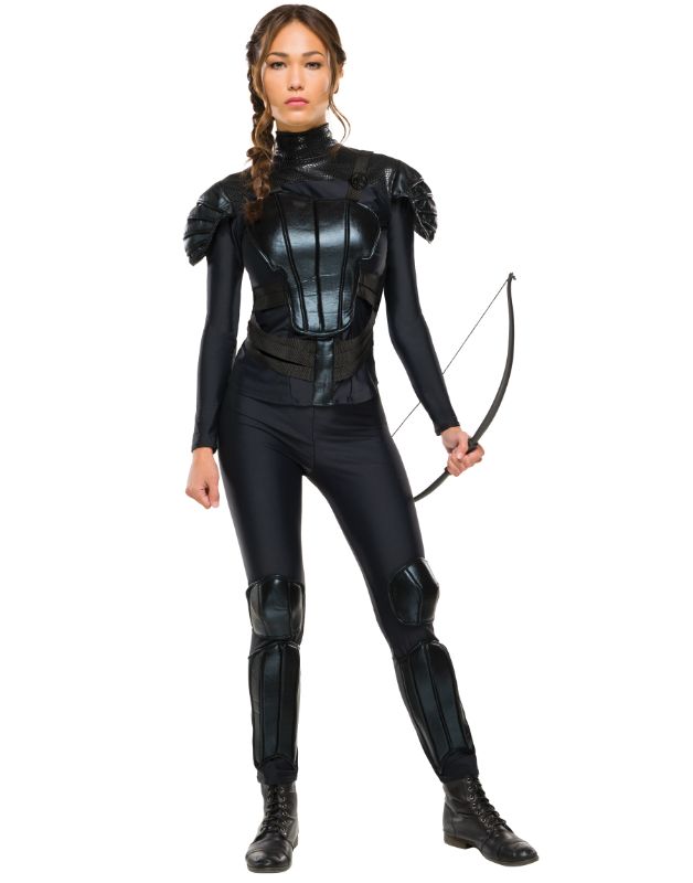 Photo 1 of Buy Seasons Women's the Hunger Games: Mockingjay Part 2 Deluxe Katniss Costume - Black
