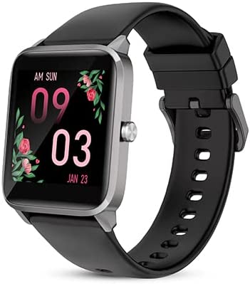 Photo 1 of Smart Watch Android Phones for Women/Men: 1.4inch Fitness Tracker Waterproof Heart Rate Monitor Blood Oxygen Saturation Bluetooth Activity Tracker
