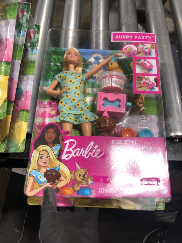 Photo 2 of Barbie Puppy Party Doll and Playset

