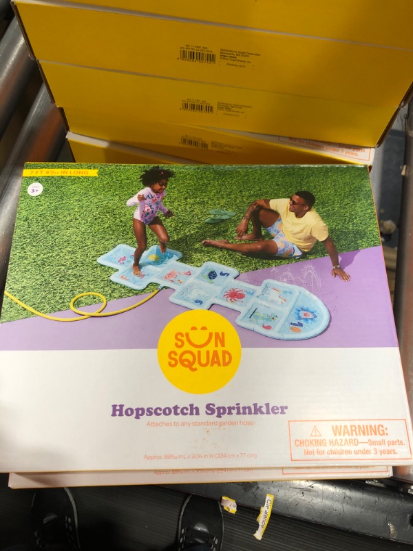 Photo 1 of Backyard Play Hopscotch Sprinkler - Sun Squad
