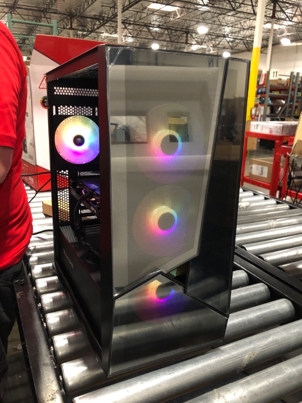 Photo 1 of iBUYPOWER Pro Gaming PC Computer Desktop Slate5MR 254i (AMD Ryzen 3 3100 3.6 GHz, RX 6500XT 4GB, 8GB DDR4, 480 GB SSD, WiFi Ready, VR Ready, Windows 11 Home)
