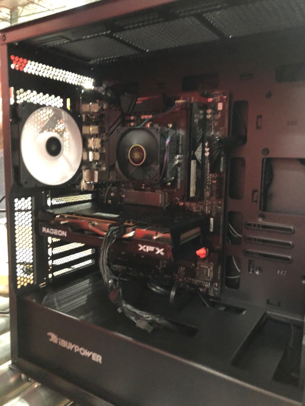 Photo 4 of iBUYPOWER Pro Gaming PC Computer Desktop Slate5MR 254i (AMD Ryzen 3 3100 3.6 GHz, RX 6500XT 4GB, 8GB DDR4, 480 GB SSD, WiFi Ready, VR Ready, Windows 11 Home)
