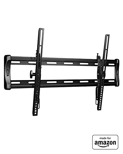 Photo 1 of All New, Made for Amazon Universal Tilting TV Wall Mount for 50-86" TVs and Compatible with Amazon Fire TVs
