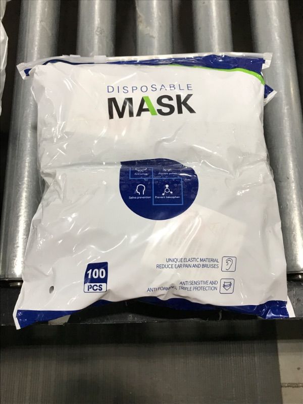 Photo 1 of 2 CT DISPOSABLE  FACE MASK 200 PC 