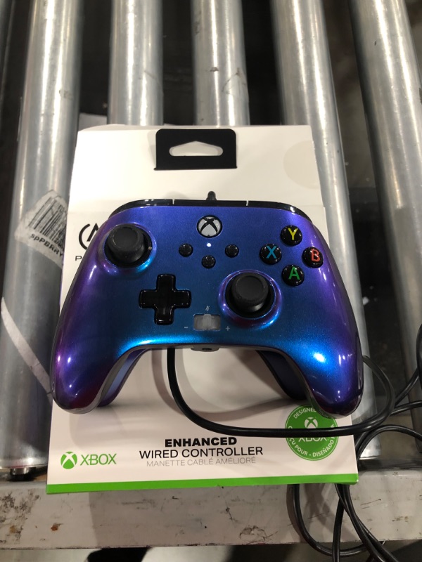 Photo 2 of PowerA Officially Licensed Microsoft: Wired Controller - Nebula Blue (Xbox One)
