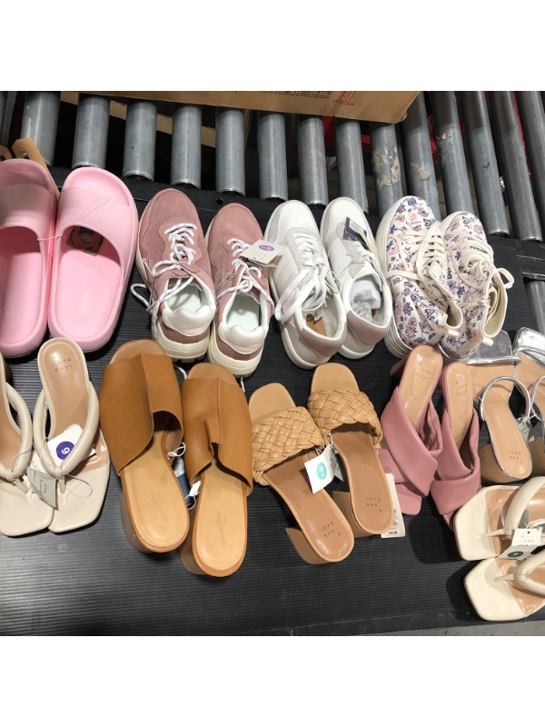 Photo 1 of  A box lot of women's miscellaneous shoes/ sandals 