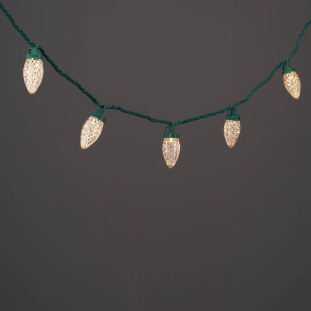 Photo 1 of 25ct LED C9 Faceted String Lights - Wondershop™

