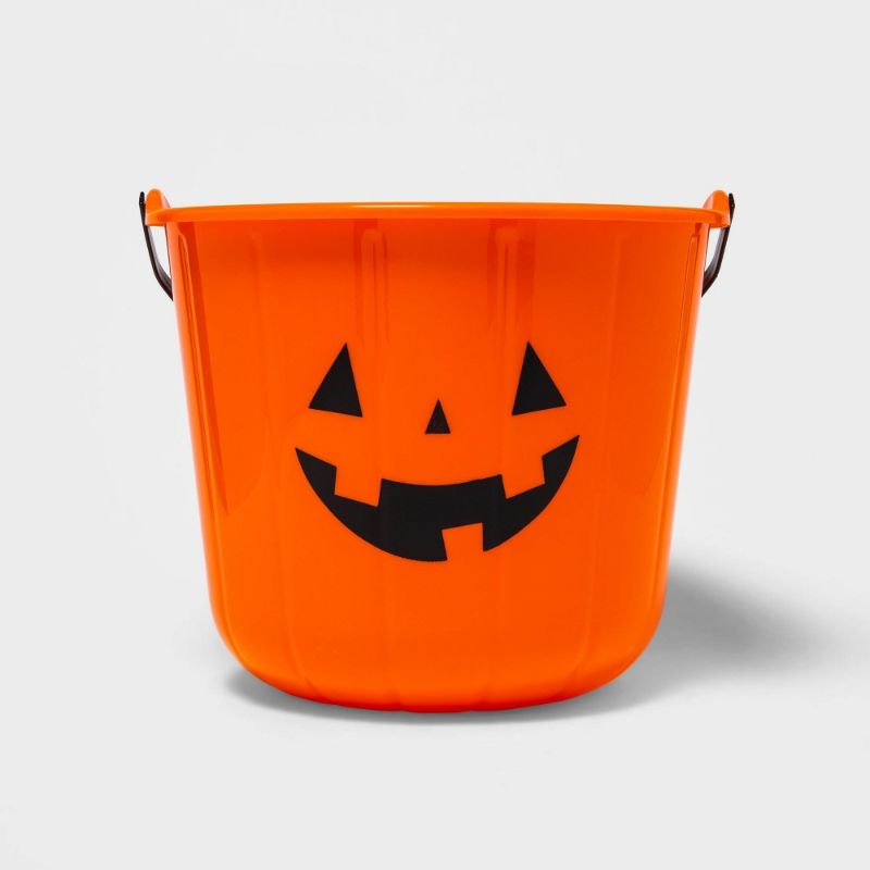 Photo 1 of 14" Jumbo Stackable Trick or Treat Halloween Pumpkin Pail - Hyde & EEK! Boutique™
